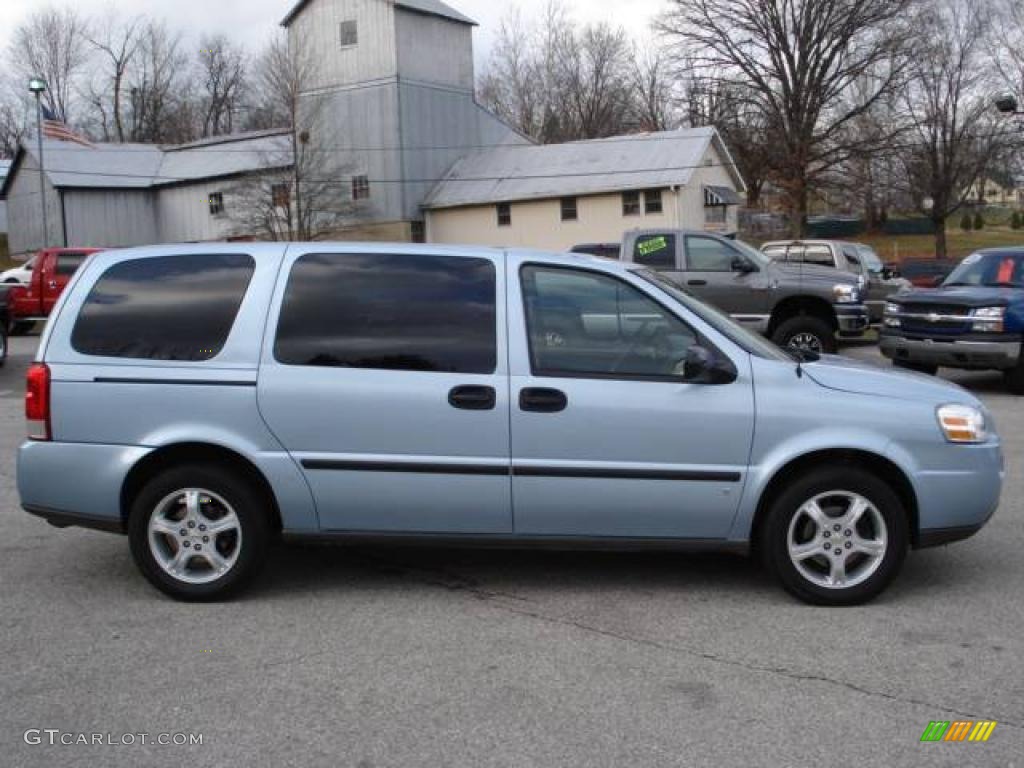 2007 Uplander LS - Polar Blue Metallic / Medium Gray photo #1