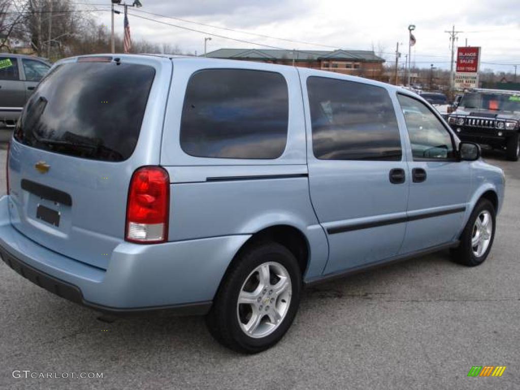 2007 Uplander LS - Polar Blue Metallic / Medium Gray photo #3