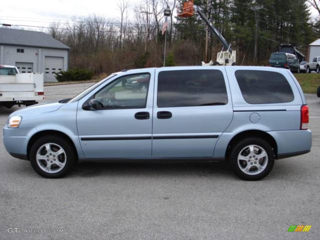 2007 Uplander LS - Polar Blue Metallic / Medium Gray photo #7