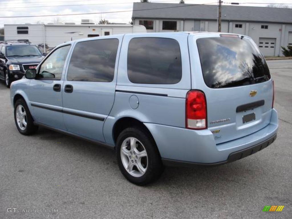 2007 Uplander LS - Polar Blue Metallic / Medium Gray photo #8