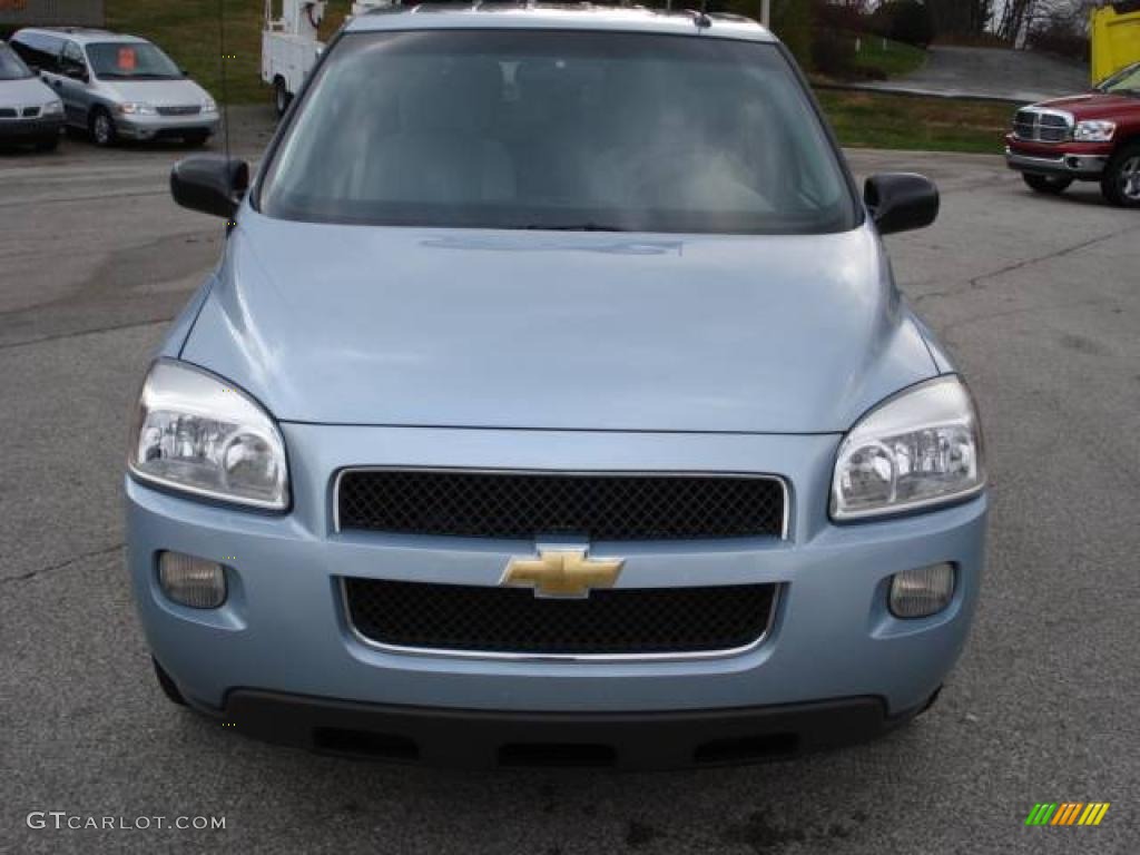 2007 Uplander LS - Polar Blue Metallic / Medium Gray photo #11