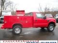 2010 Vermillion Red Ford F350 Super Duty XL Regular Cab 4x4 Chassis  photo #5