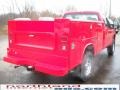 2010 Vermillion Red Ford F350 Super Duty XL Regular Cab 4x4 Chassis  photo #6