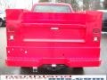 2010 Vermillion Red Ford F350 Super Duty XL Regular Cab 4x4 Chassis  photo #7