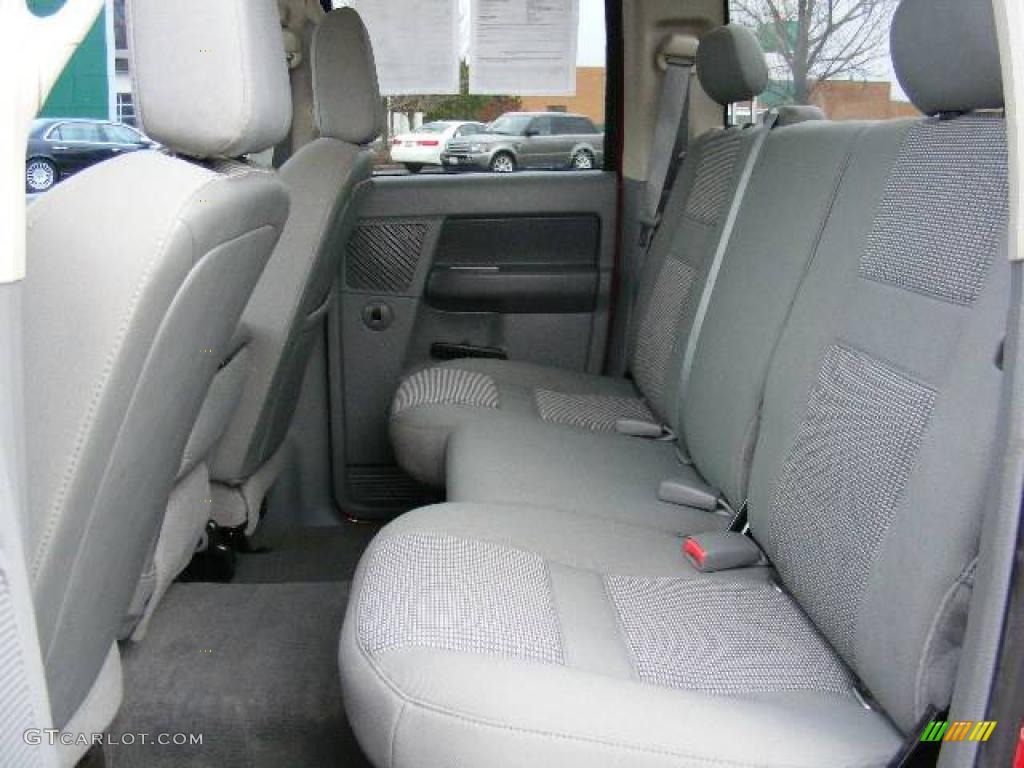 2007 Ram 3500 SLT Quad Cab 4x4 Dually - Inferno Red Crystal Pearl / Medium Slate Gray photo #11