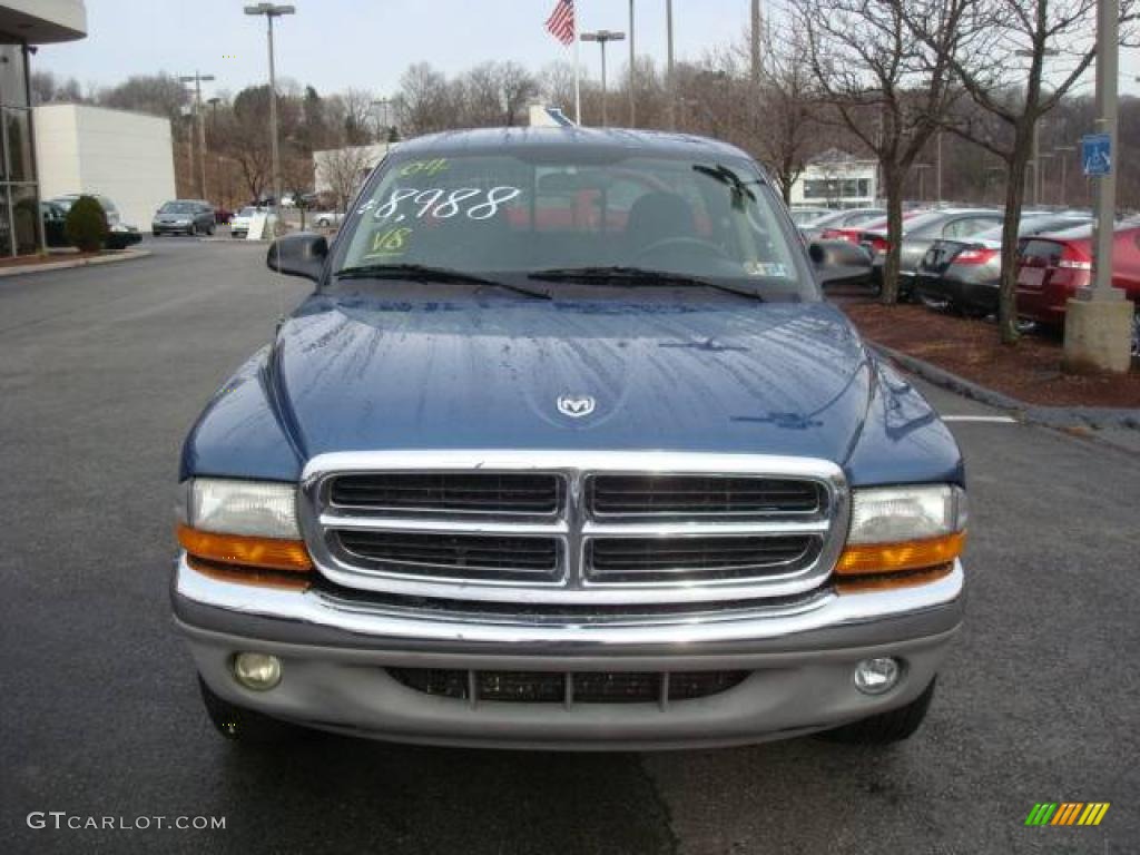 2004 Dakota SLT Club Cab - Atlantic Blue Pearl / Dark Slate Gray photo #6