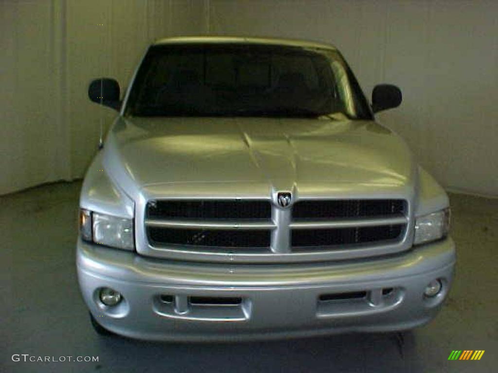 2001 Ram 1500 Regular Cab - Bright Silver Metallic / Agate photo #2