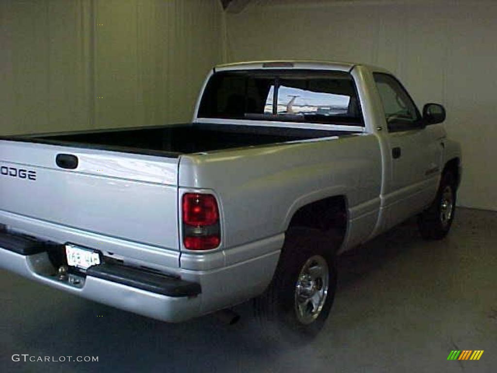 2001 Ram 1500 Regular Cab - Bright Silver Metallic / Agate photo #18