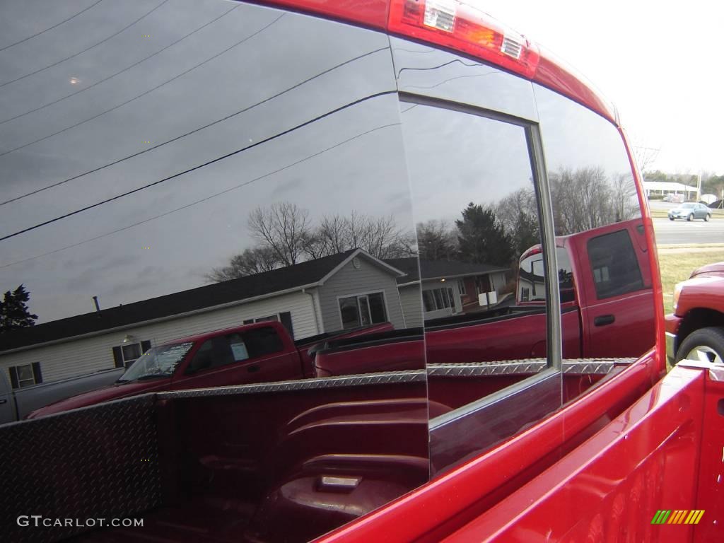 2007 Ram 2500 Big Horn Edition Quad Cab 4x4 - Inferno Red Crystal Pearl / Medium Slate Gray photo #14