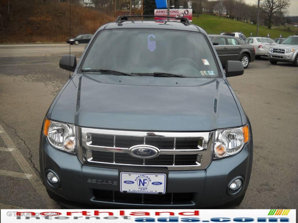 2010 Escape XLT V6 4WD - Steel Blue Metallic / Charcoal Black photo #3