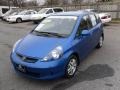 2007 Vivid Blue Pearl Honda Fit   photo #1