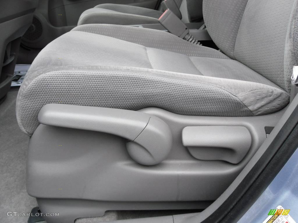2007 CR-V EX 4WD - Glacier Blue Metallic / Gray photo #9