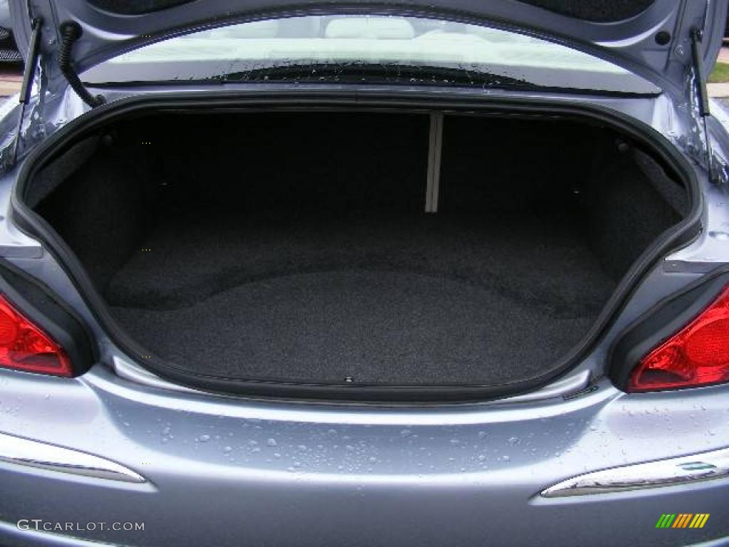 2008 X-Type 3.0 Sedan - Glacier Blue Metallic / Ivory photo #26