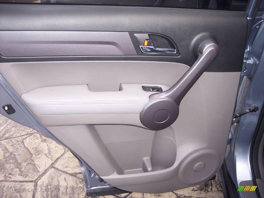 2008 CR-V EX-L 4WD - Glacier Blue Metallic / Gray photo #19