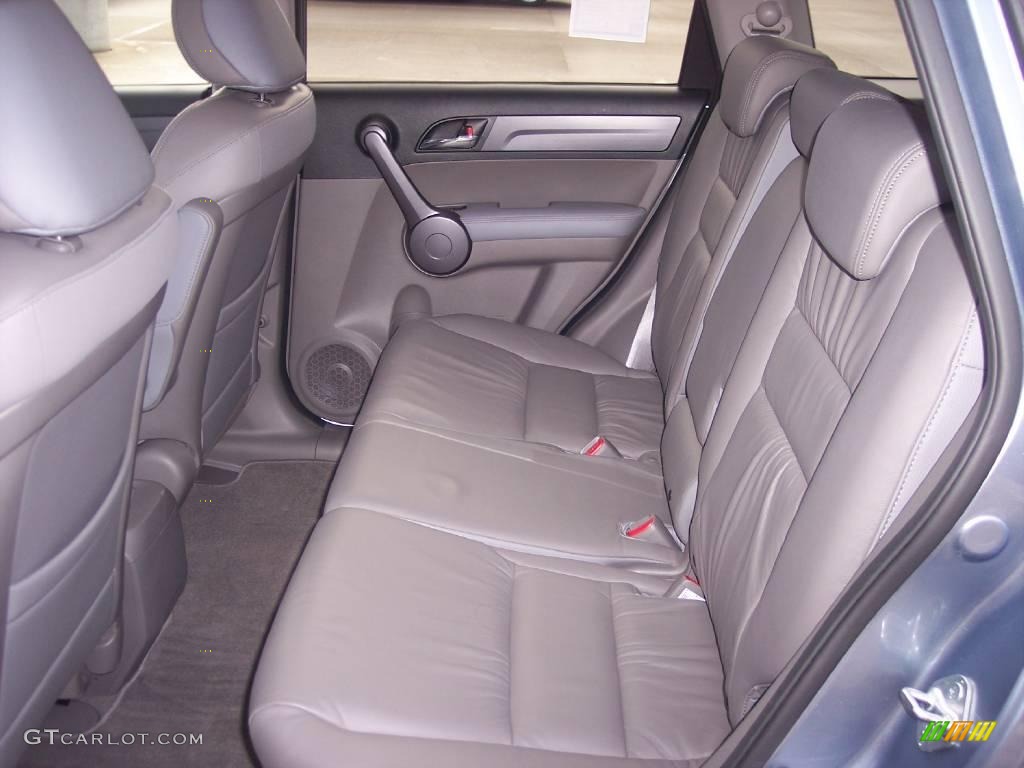 2008 CR-V EX-L 4WD - Glacier Blue Metallic / Gray photo #20
