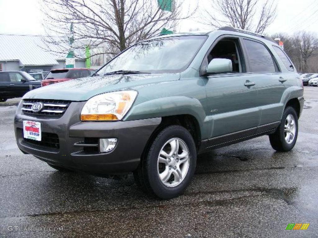 Royal Jade Green Kia Sportage