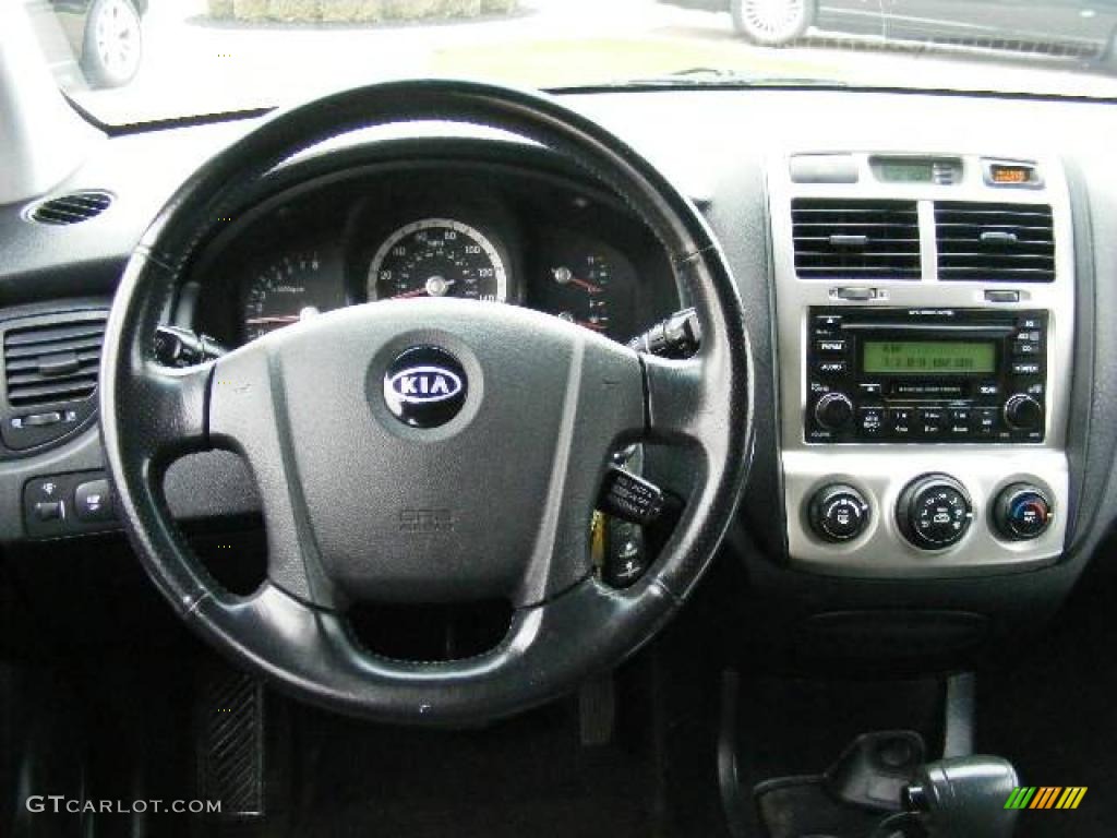 2005 Sportage EX 4WD - Royal Jade Green / Black photo #15