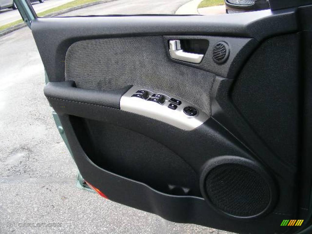 2005 Sportage EX 4WD - Royal Jade Green / Black photo #25