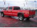 2001 Fire Red GMC Sierra 2500HD SLE Crew Cab 4x4  photo #3