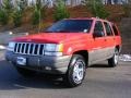 Flame Red 1997 Jeep Grand Cherokee Laredo 4x4