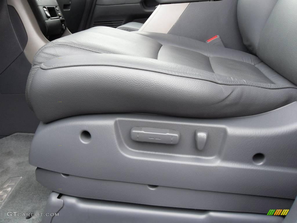 2008 Pilot EX-L 4WD - Steel Blue Metallic / Gray photo #9