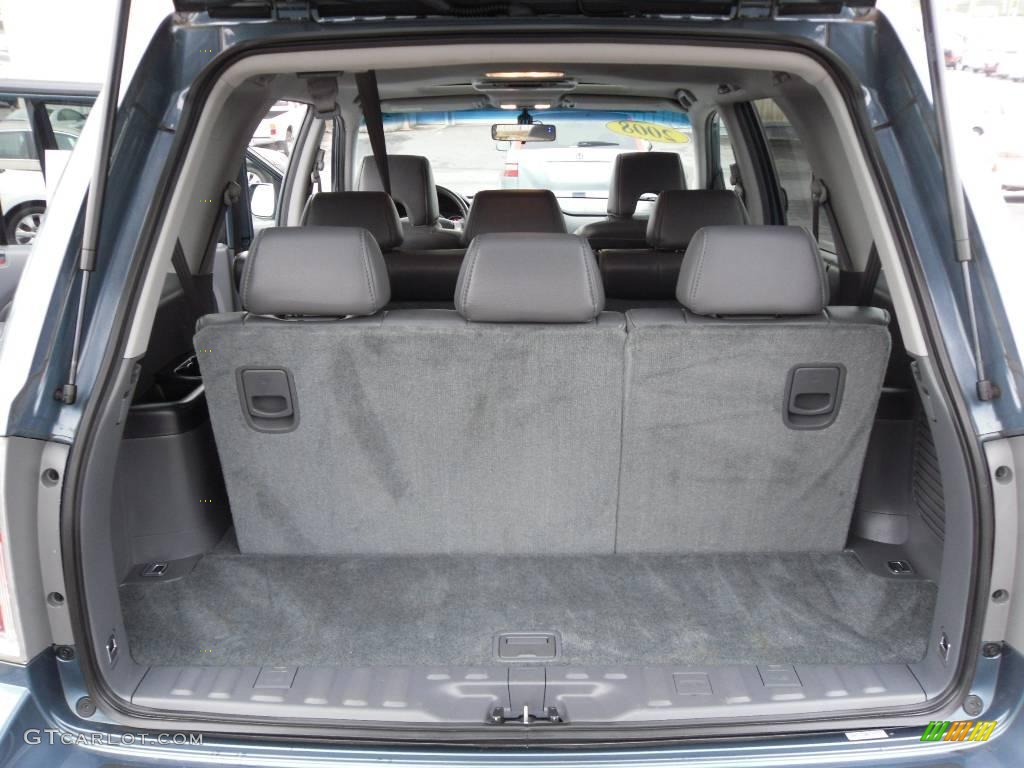 2008 Pilot EX-L 4WD - Steel Blue Metallic / Gray photo #13
