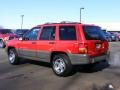 1997 Flame Red Jeep Grand Cherokee Laredo 4x4  photo #7