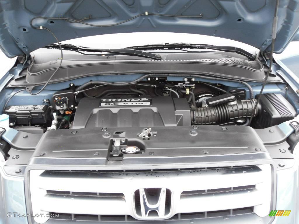 2008 Pilot EX-L 4WD - Steel Blue Metallic / Gray photo #19