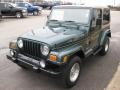 2001 Forest Green Jeep Wrangler Sahara 4x4  photo #1