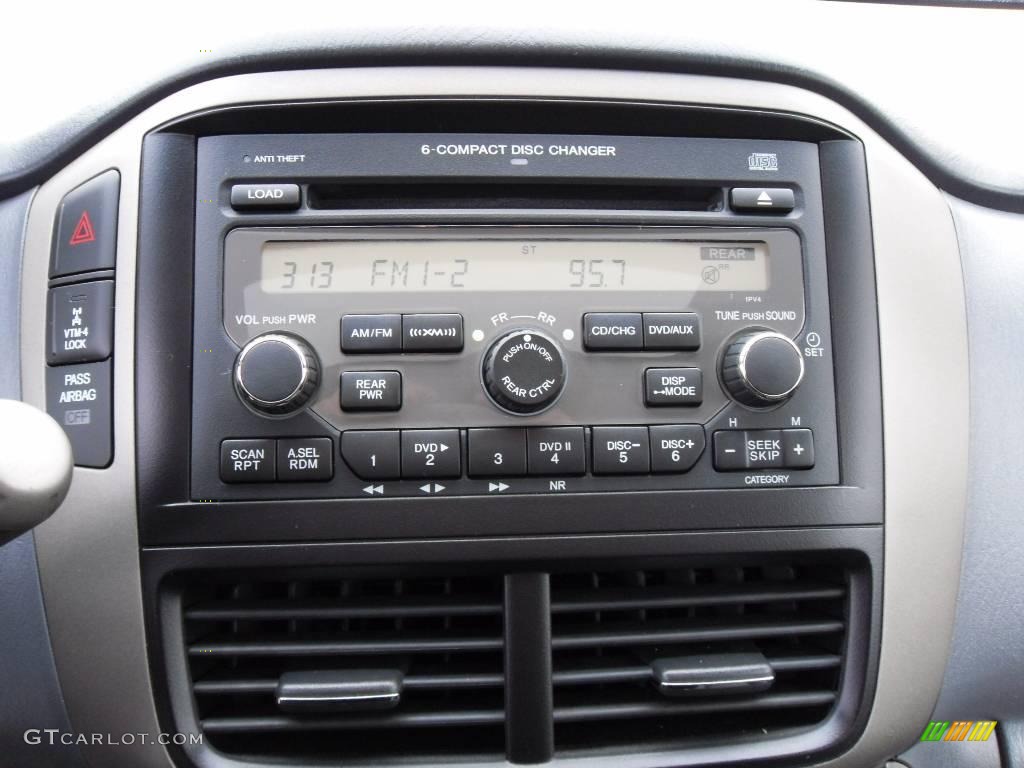 2008 Pilot EX-L 4WD - Steel Blue Metallic / Gray photo #26