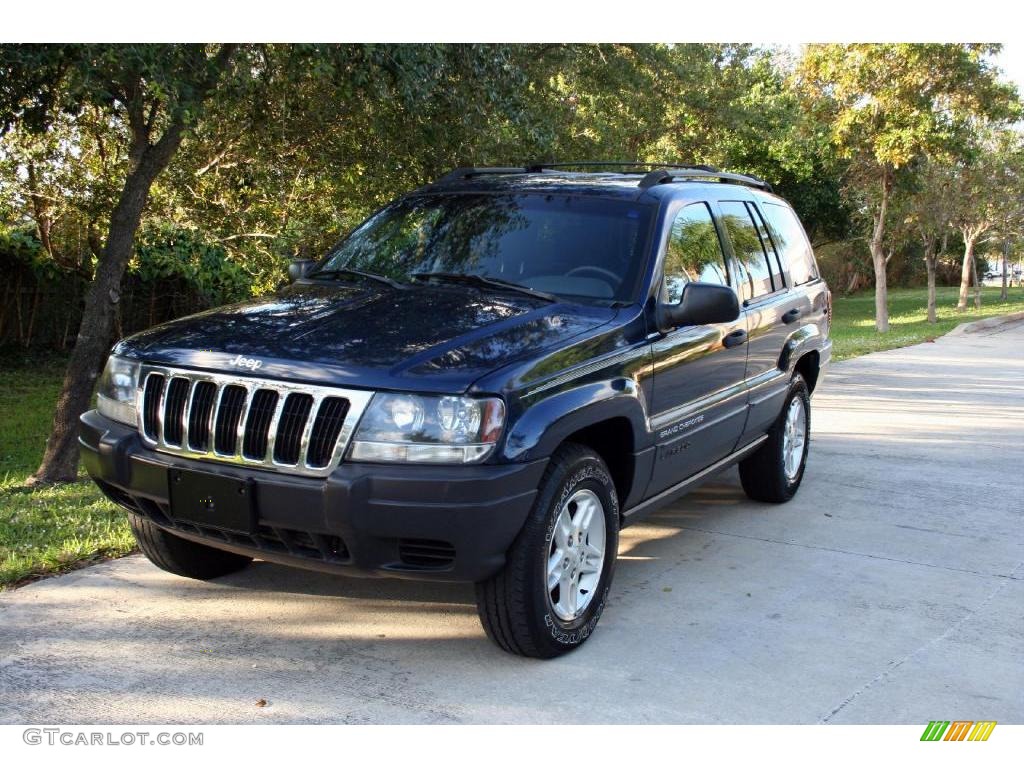 2003 Grand Cherokee Laredo 4x4 - Patriot Blue Pearl / Dark Slate Gray photo #1