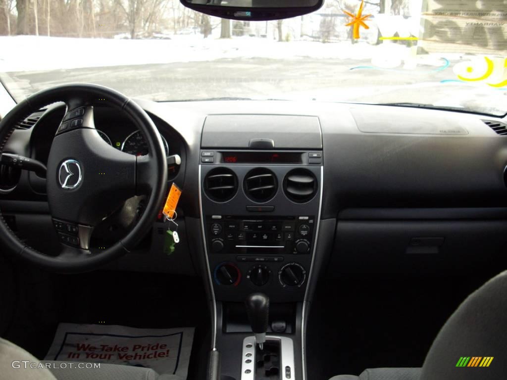 2006 MAZDA6 s Sport Wagon - Glacier Silver Metallic / Gray photo #7