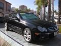 2008 Black Mercedes-Benz CLK 350 Cabriolet  photo #1