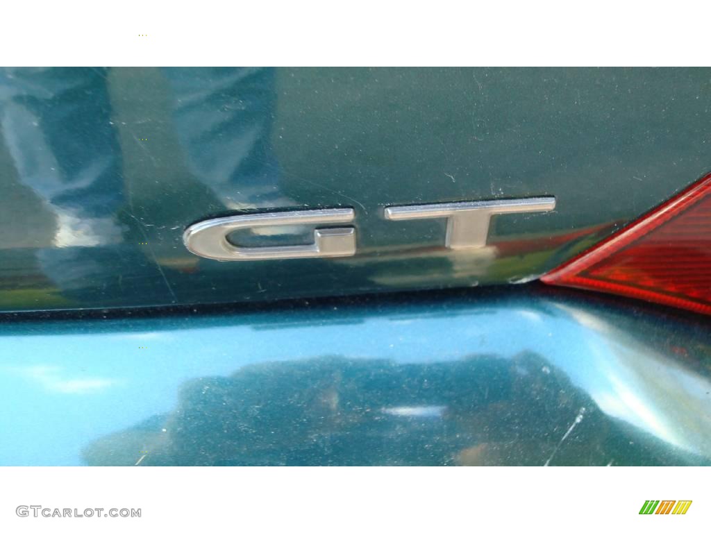 2001 Eclipse GT Coupe - Sherwood Green Pearl / Beige photo #27