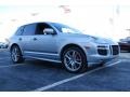 2008 Crystal Silver Metallic Porsche Cayenne GTS  photo #3