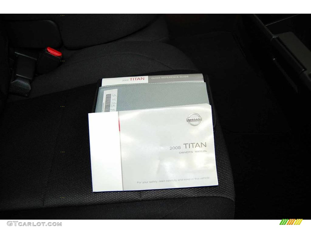 2008 Titan XE Crew Cab - Blizzard White / Almond photo #26