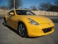 2009 Chicane Yellow Nissan 370Z Coupe  photo #3