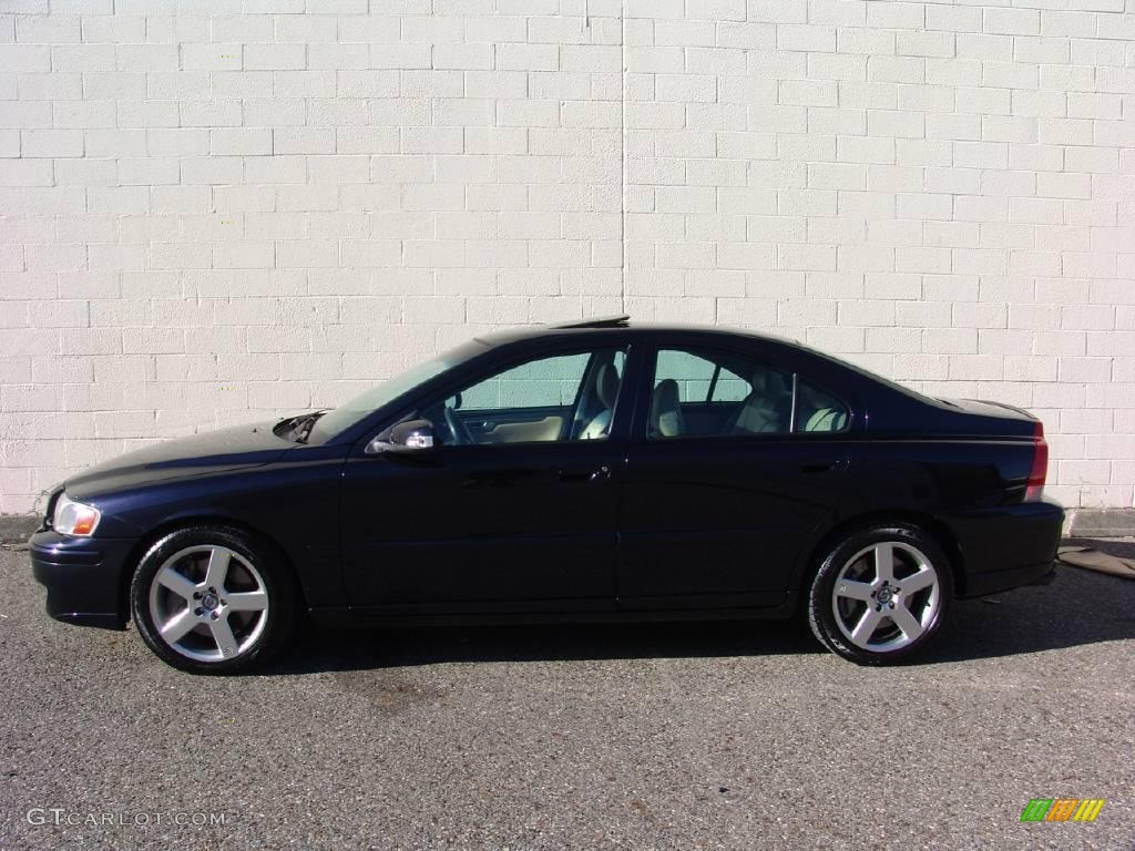 2007 S60 R AWD - R Sonic Blue Metallic / Gobi Sand R Metallic photo #2