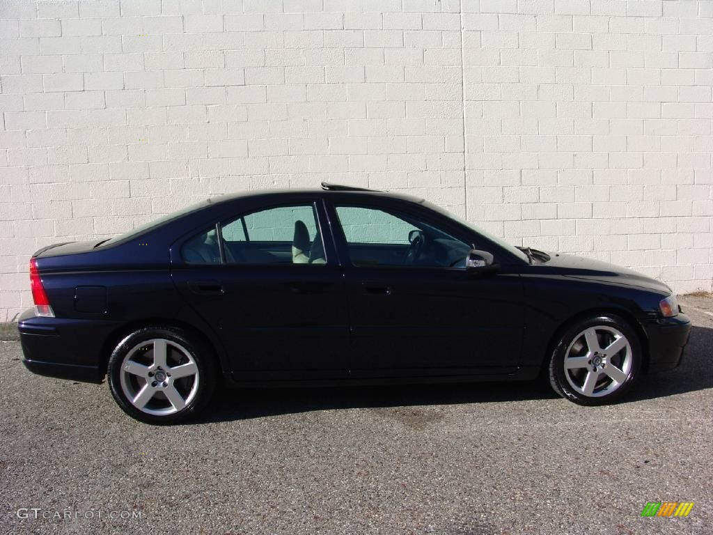 2007 S60 R AWD - R Sonic Blue Metallic / Gobi Sand R Metallic photo #3