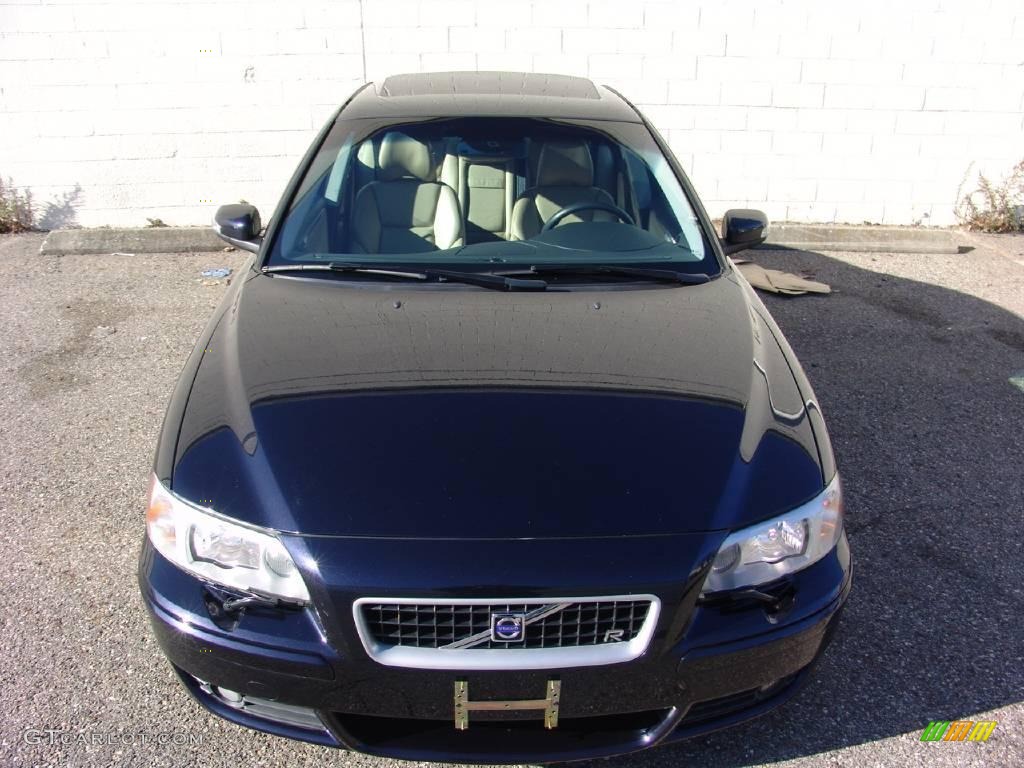 2007 S60 R AWD - R Sonic Blue Metallic / Gobi Sand R Metallic photo #4