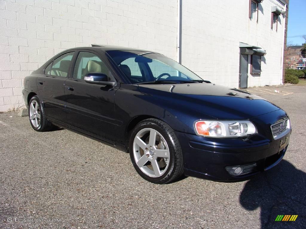 2007 S60 R AWD - R Sonic Blue Metallic / Gobi Sand R Metallic photo #5