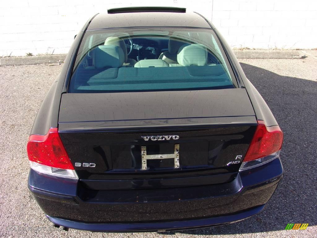 2007 S60 R AWD - R Sonic Blue Metallic / Gobi Sand R Metallic photo #9