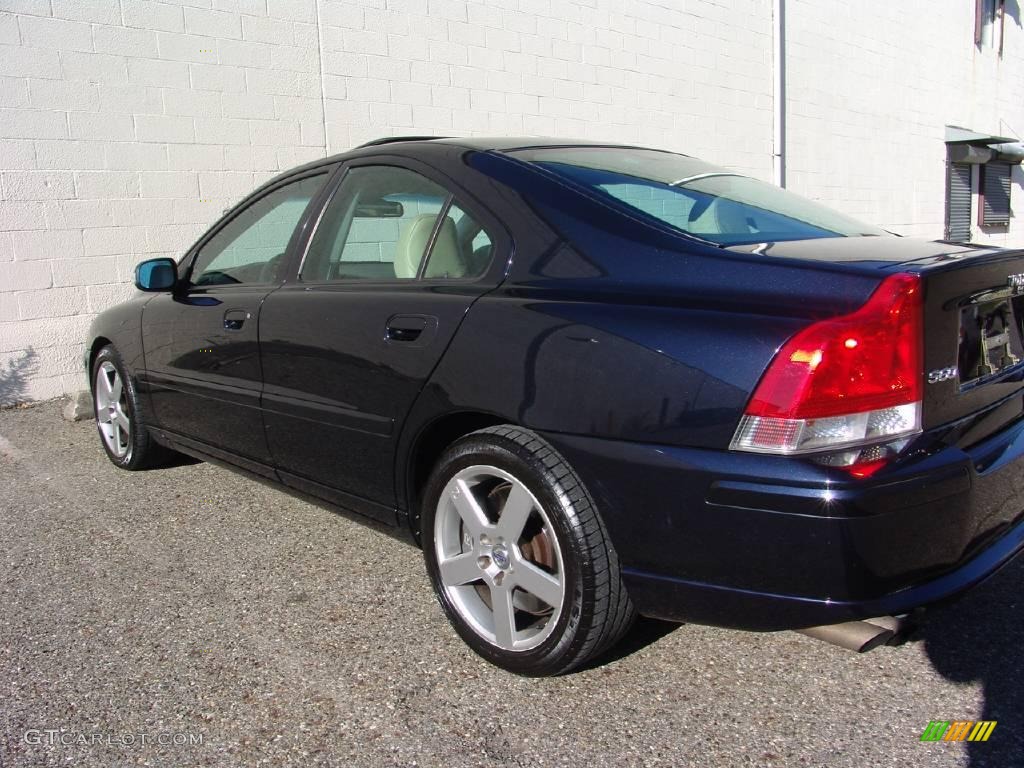 2007 S60 R AWD - R Sonic Blue Metallic / Gobi Sand R Metallic photo #10