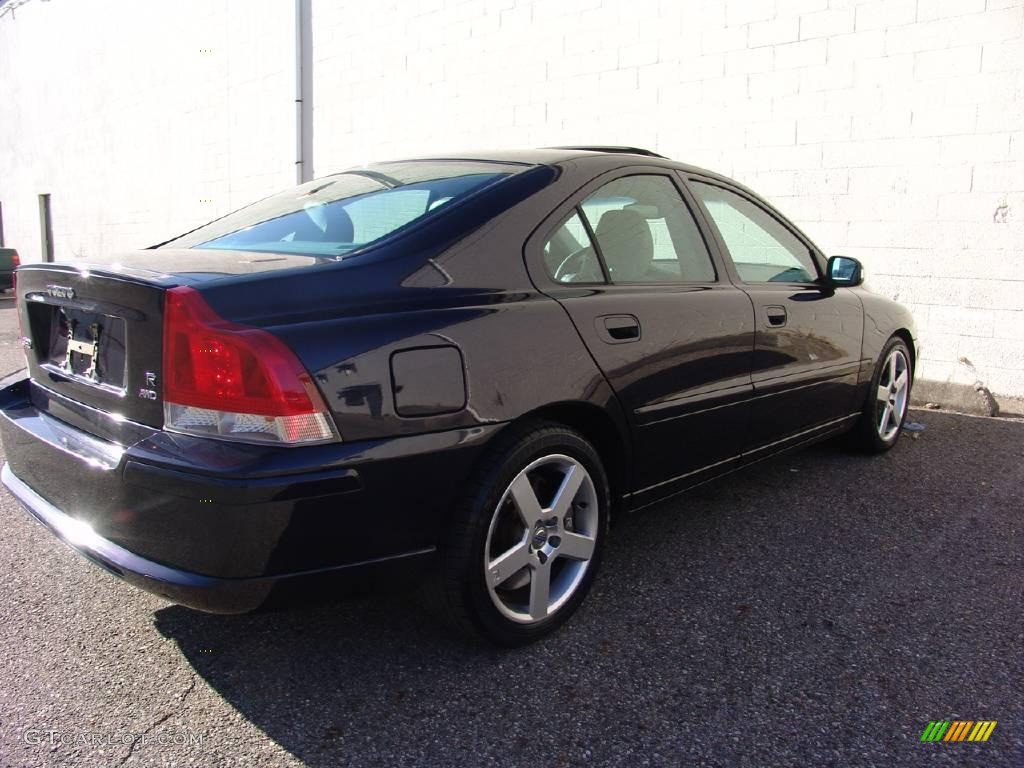 2007 S60 R AWD - R Sonic Blue Metallic / Gobi Sand R Metallic photo #11