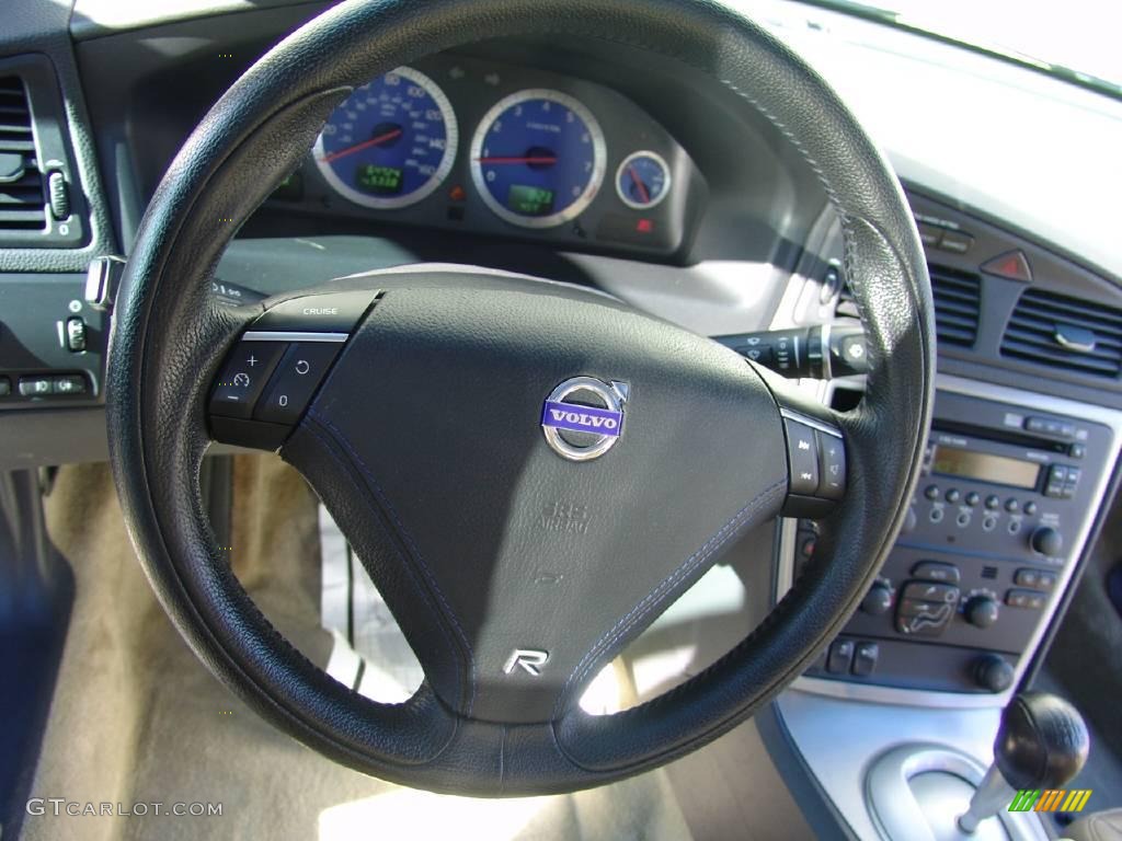 2007 S60 R AWD - R Sonic Blue Metallic / Gobi Sand R Metallic photo #30
