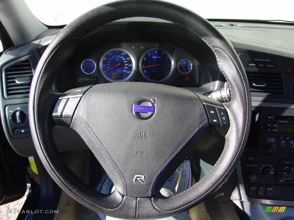 2007 S60 R AWD - R Sonic Blue Metallic / Gobi Sand R Metallic photo #31