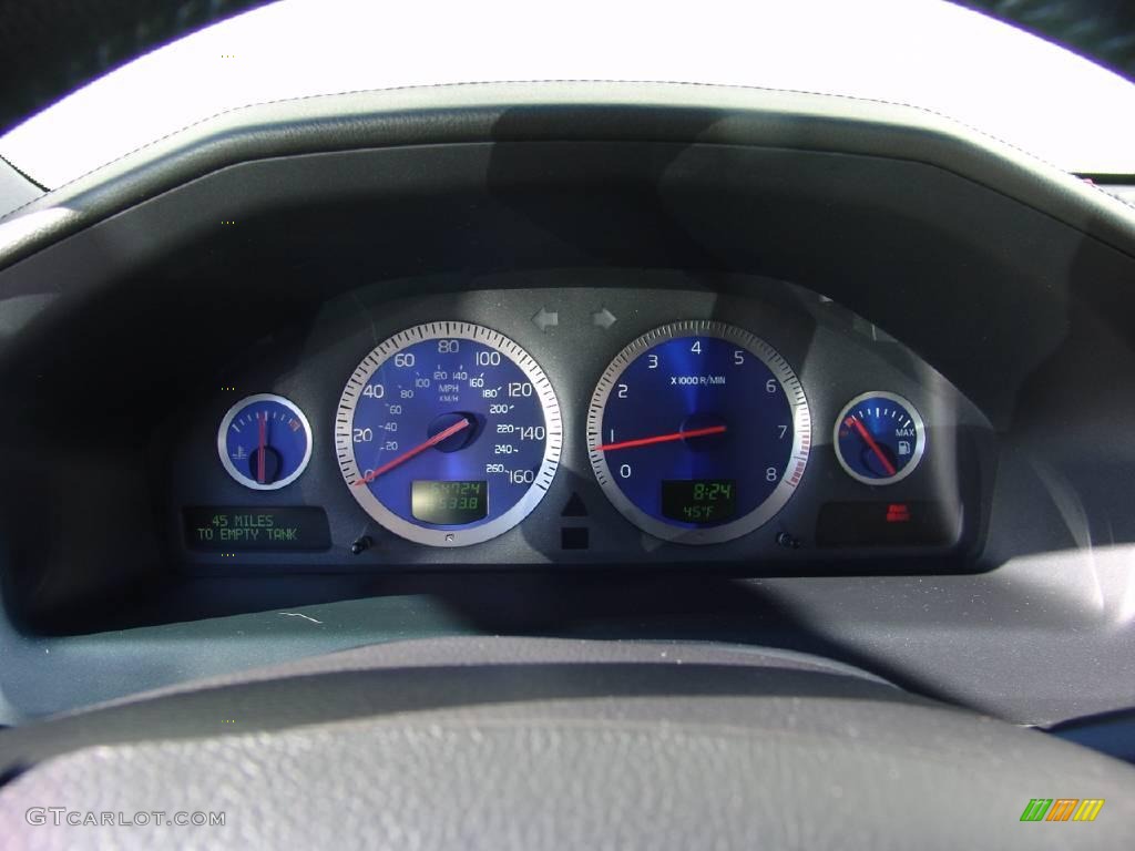 2007 S60 R AWD - R Sonic Blue Metallic / Gobi Sand R Metallic photo #32