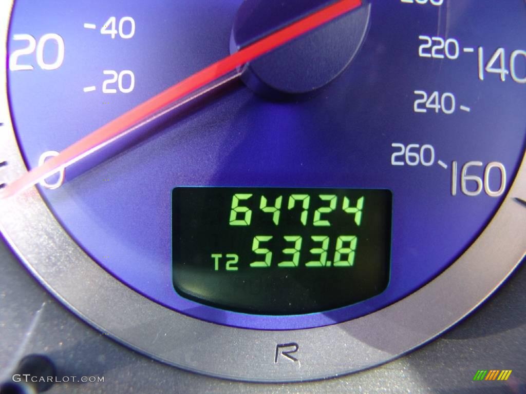 2007 S60 R AWD - R Sonic Blue Metallic / Gobi Sand R Metallic photo #33