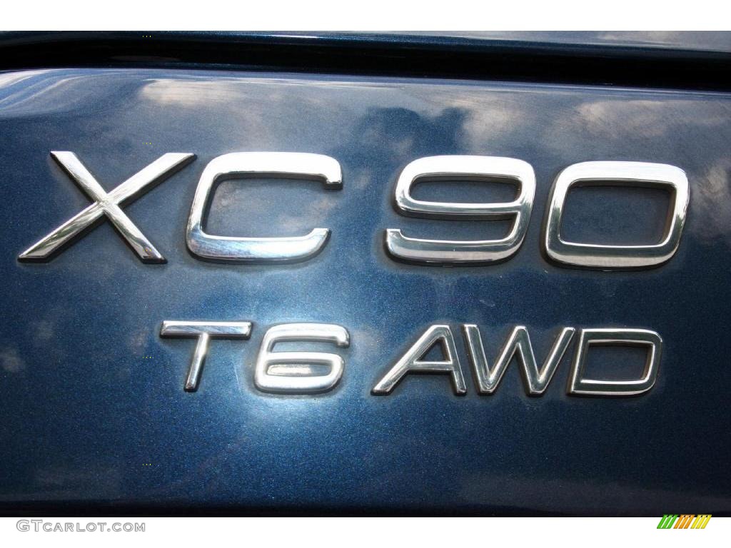 2004 XC90 T6 AWD - Nautic Blue Metallic / Taupe/Light Taupe photo #59