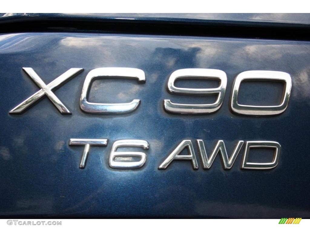 2004 XC90 T6 AWD - Nautic Blue Metallic / Taupe/Light Taupe photo #60